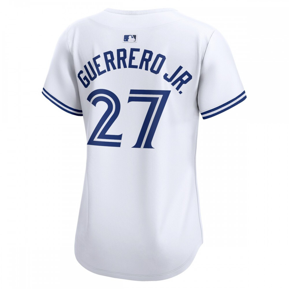 Vladimir Guerrero Jr. Toronto Blue Jays Women's Home Limited Player Jersey - White-Pro Kit Vault | Brand New 26/27 Sports Jerseys